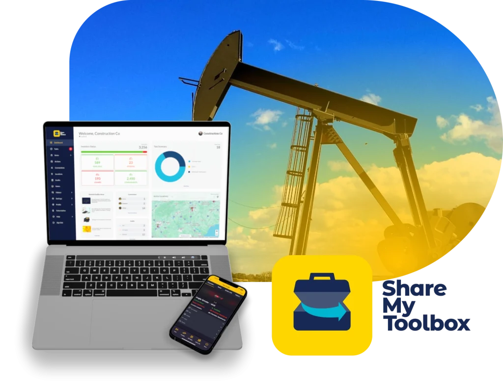 tool tracking and management for oil and gas industry workers